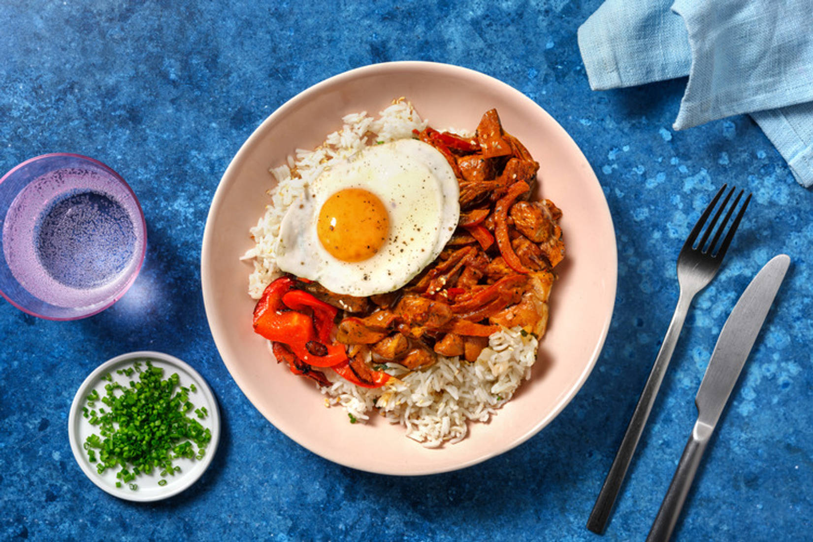 Glasiertes Hähnchen mit fruchtiger Orangen-Soja-Soße