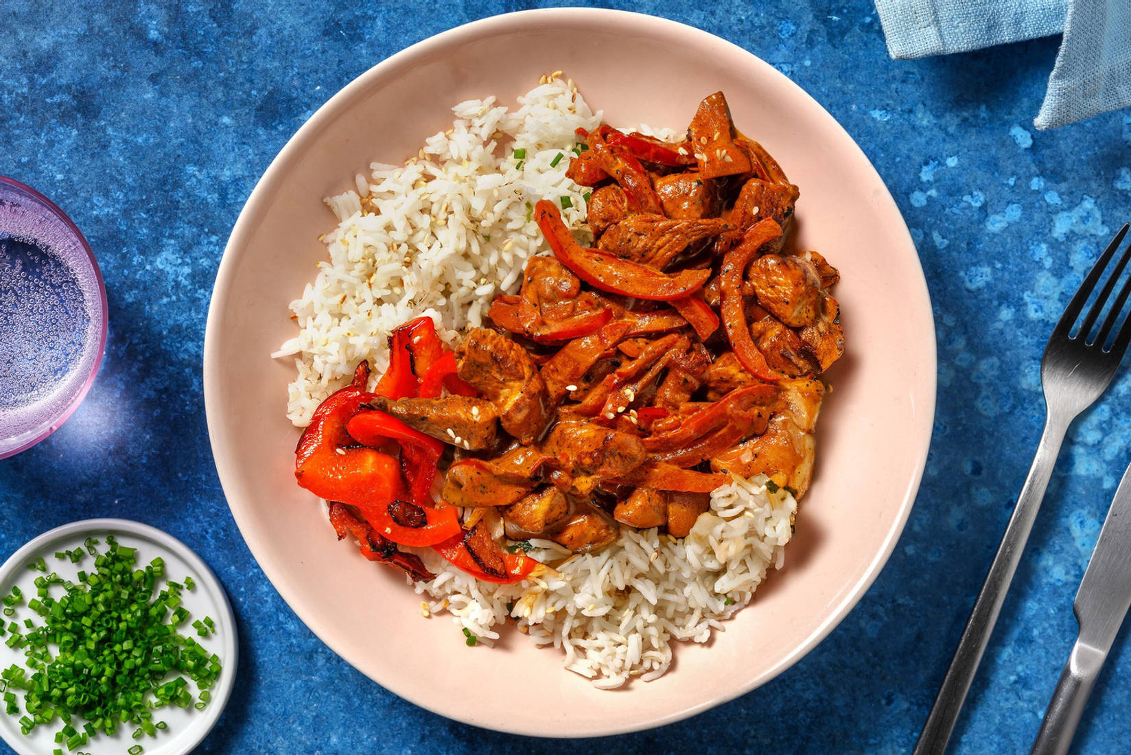 Glasiertes Hähnchen mit fruchtiger Orangen-Soja-Soße