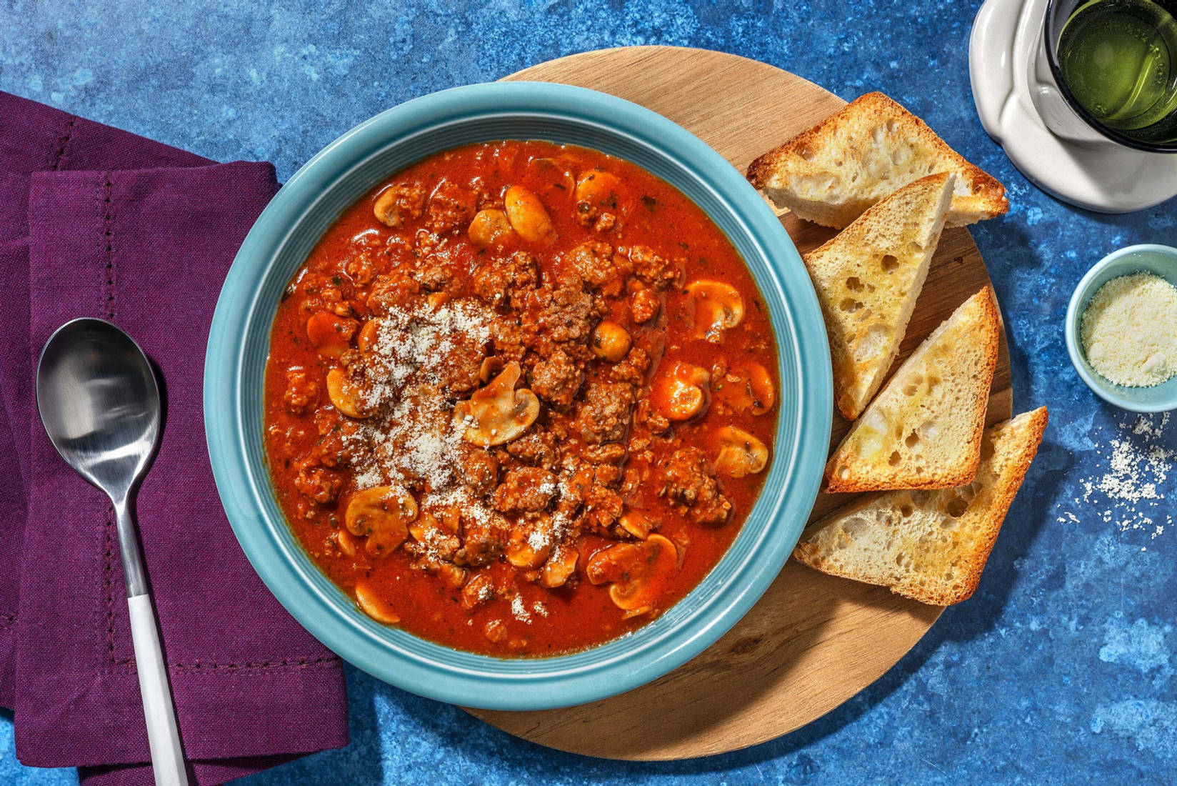Cheesy Beef Mince Ragu Stew