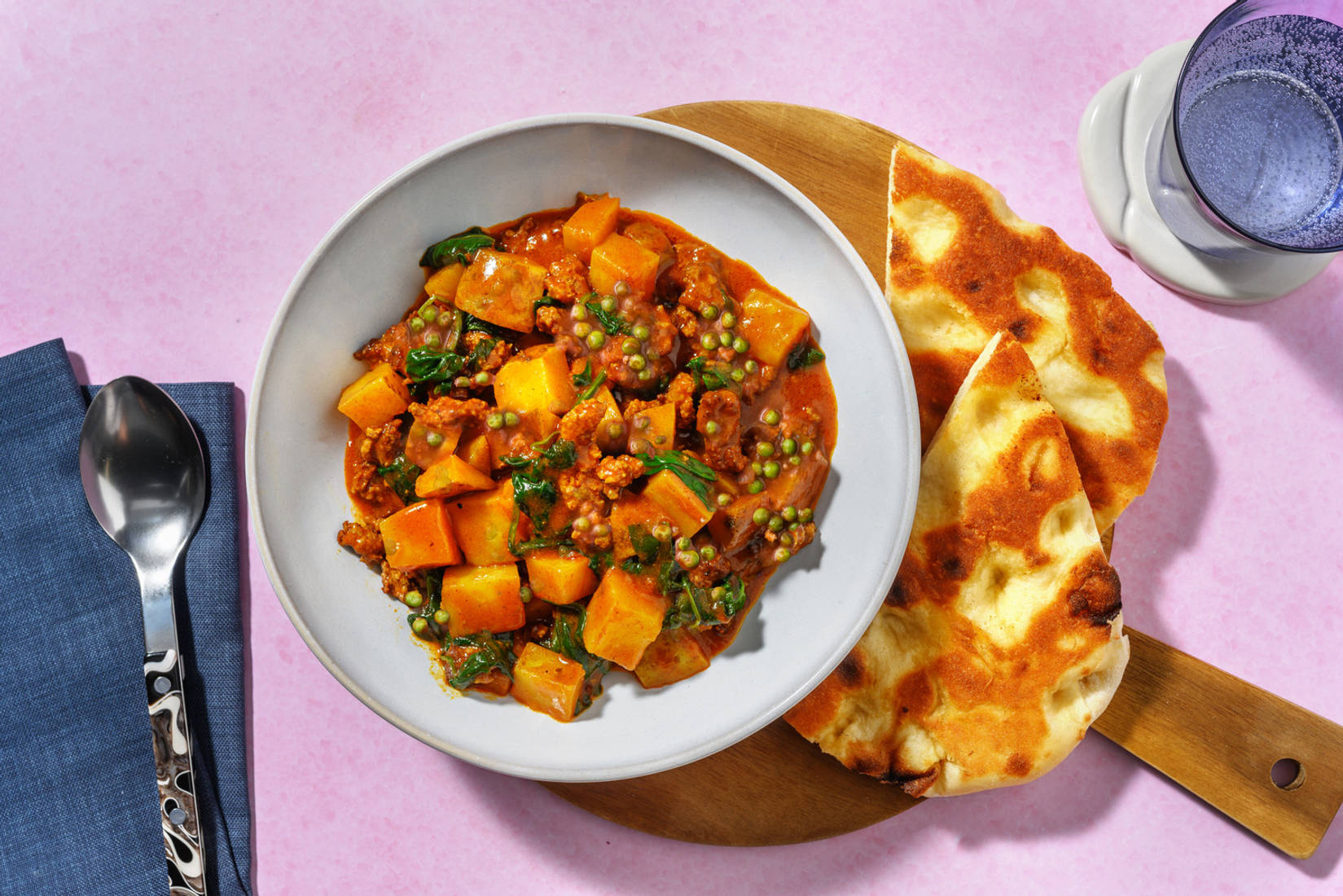 One Pot Beef and Pork Keema Aloo