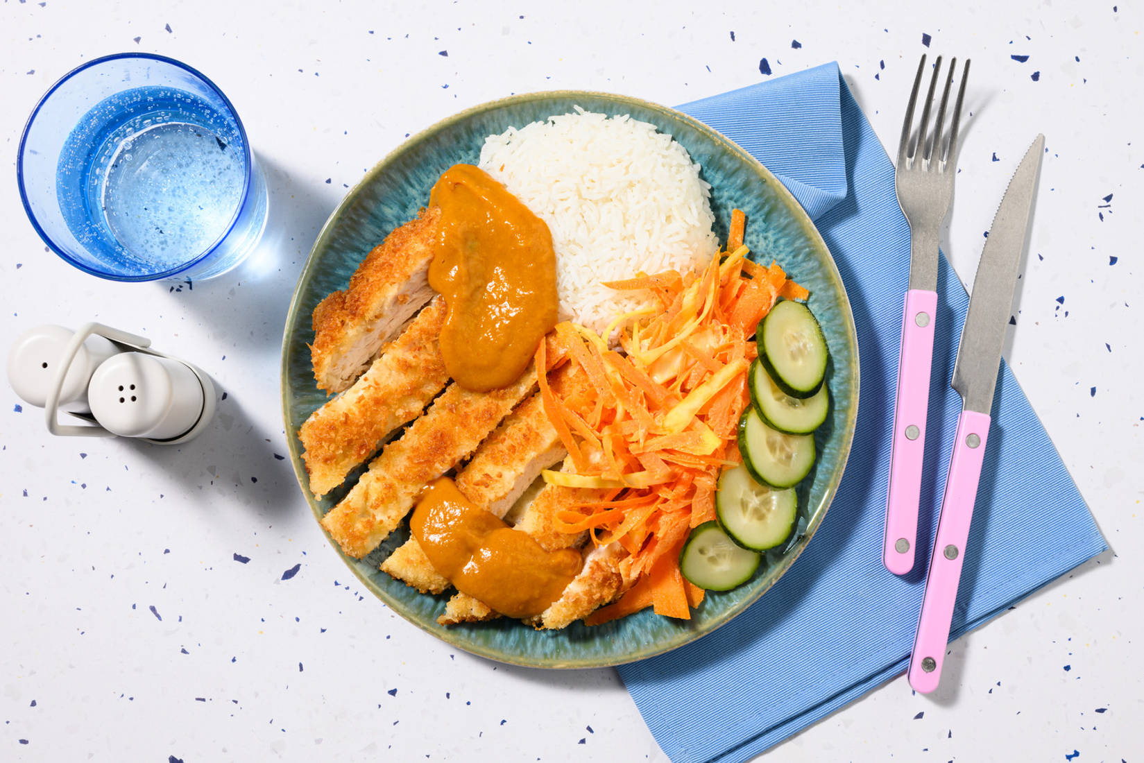 Japansk katsu-kylling