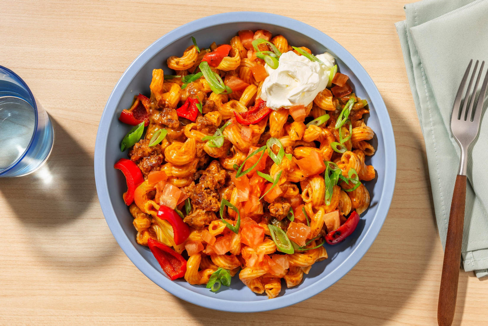 Cheesy Turkey Taco Mac Pasta