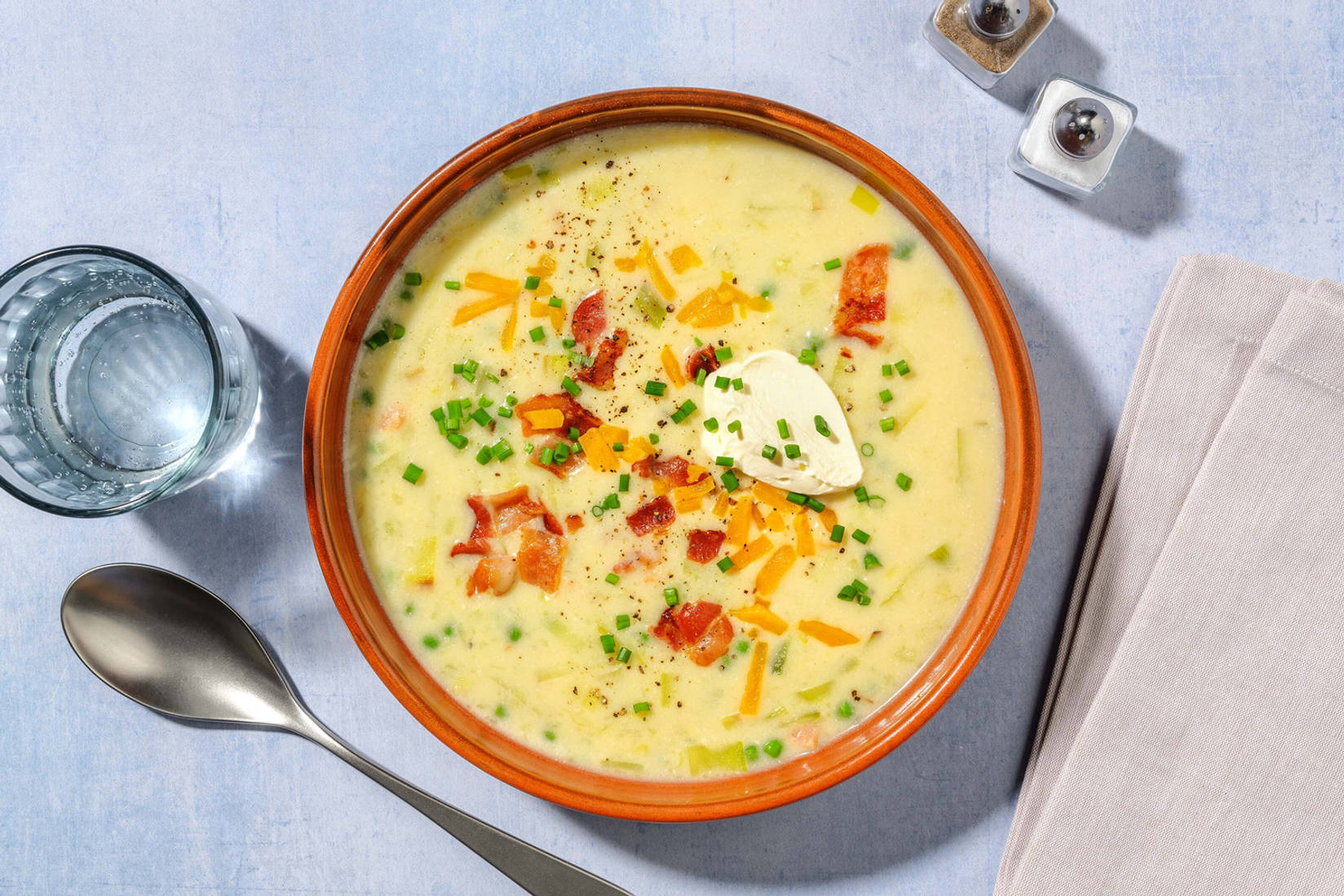Loaded Potato-Bacon Chowder