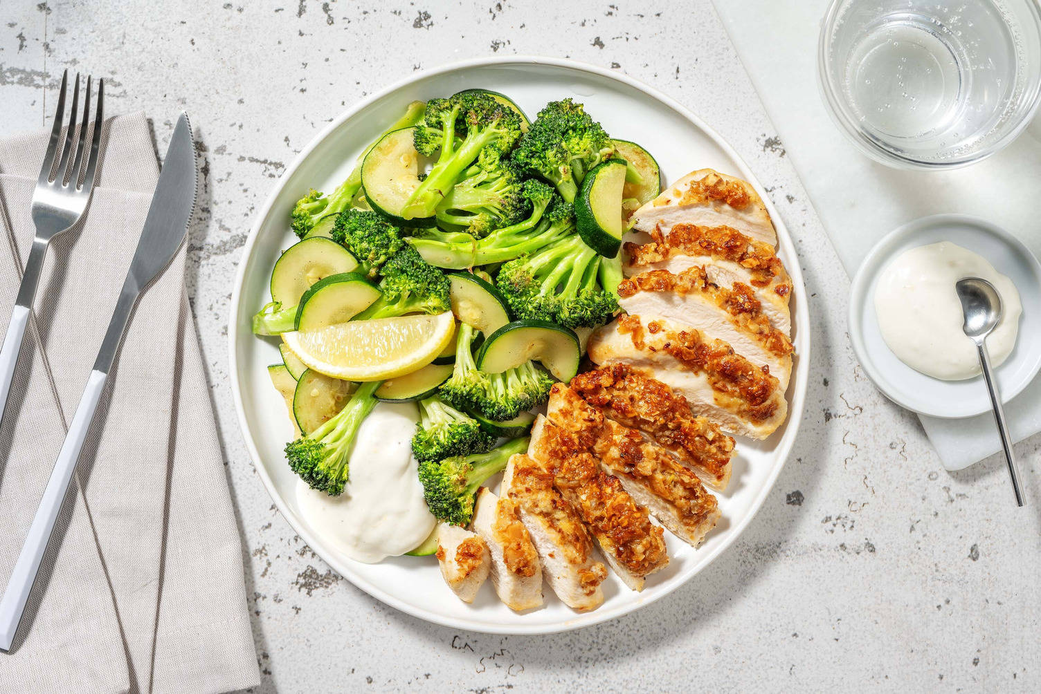 Almond-Dijon Crusted Chicken