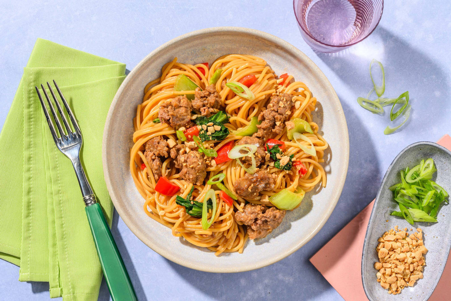 Nouilles du dragon au Beyond Meat®