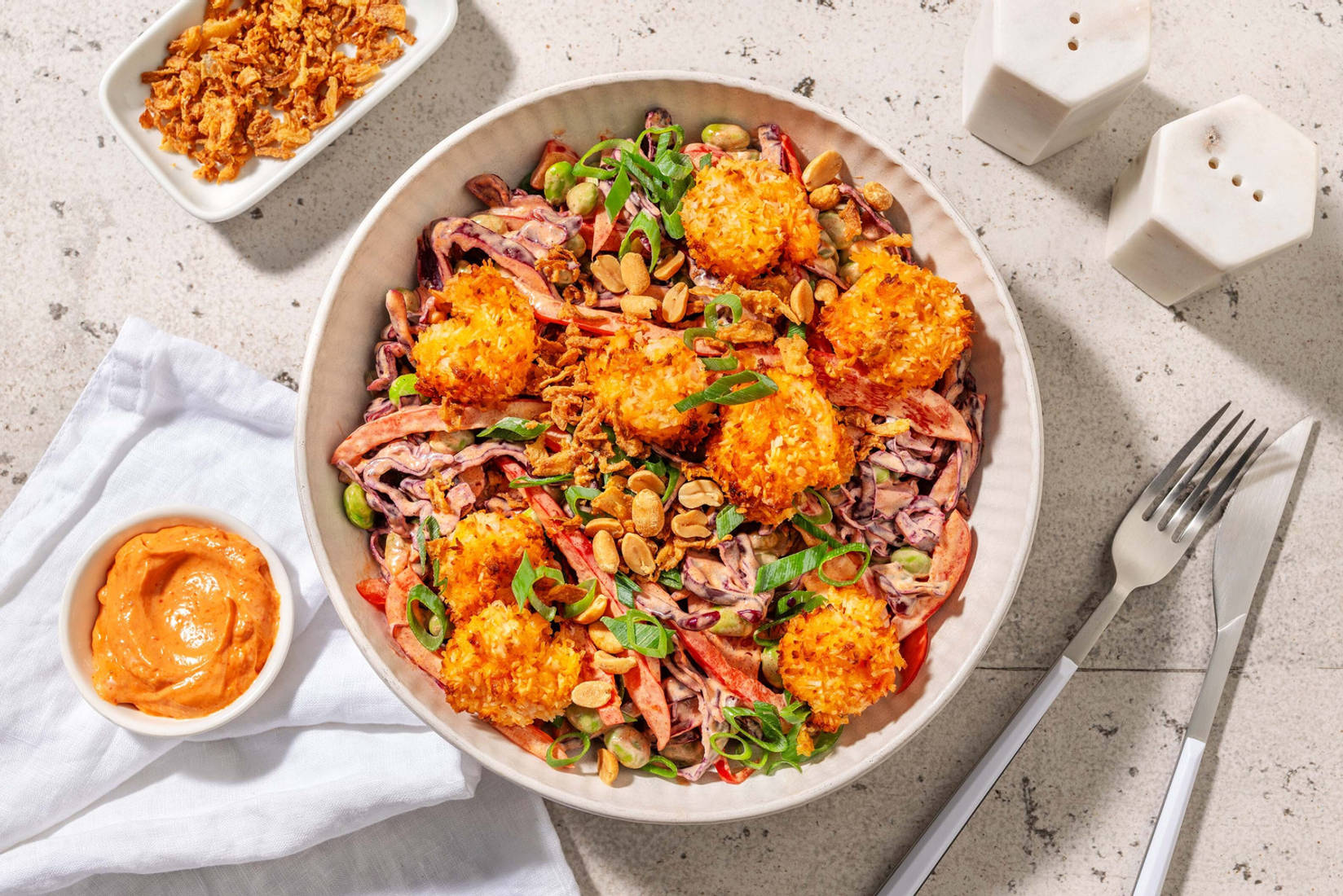 Carb Smart Coconut Shrimp