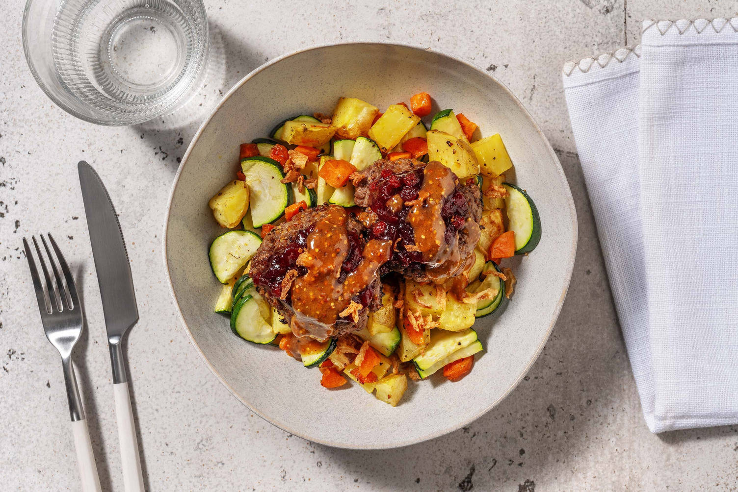 Repas futé : Galettes de Beyond Meat® aux canneberges et à la sauge