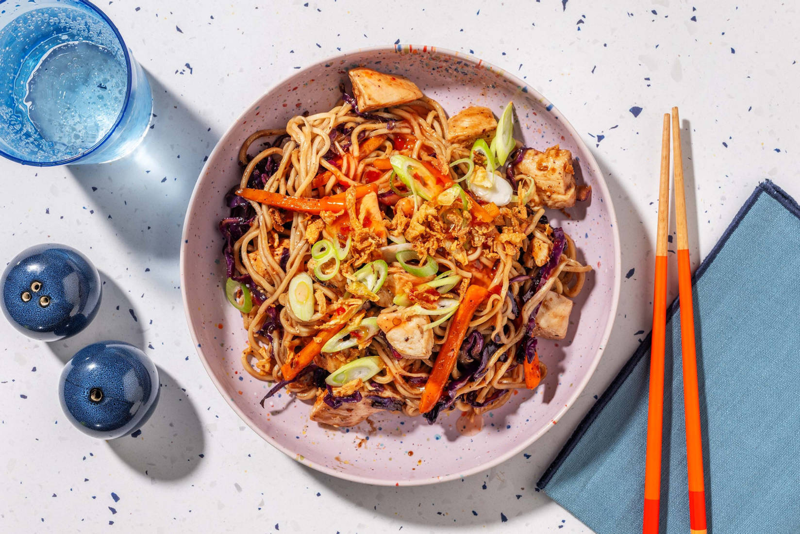 SuperQuick Chicken Chow Mein