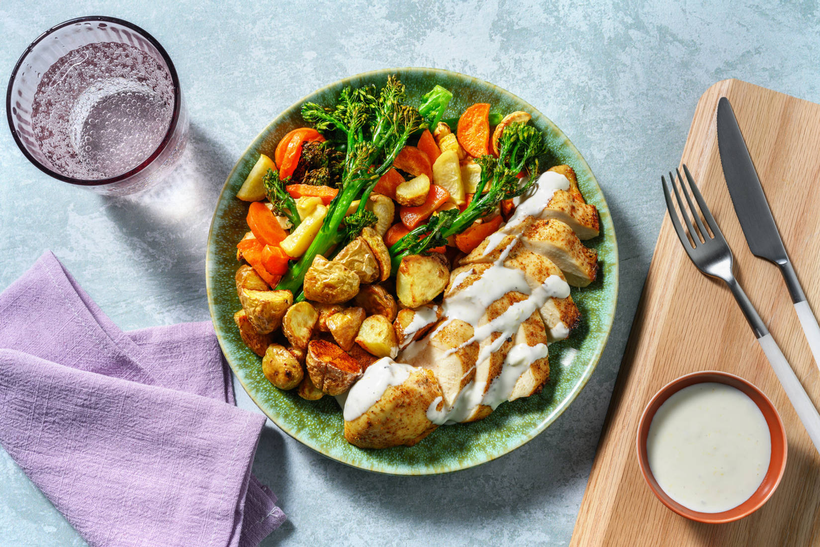 Southwest Spiced Chicken Traybake