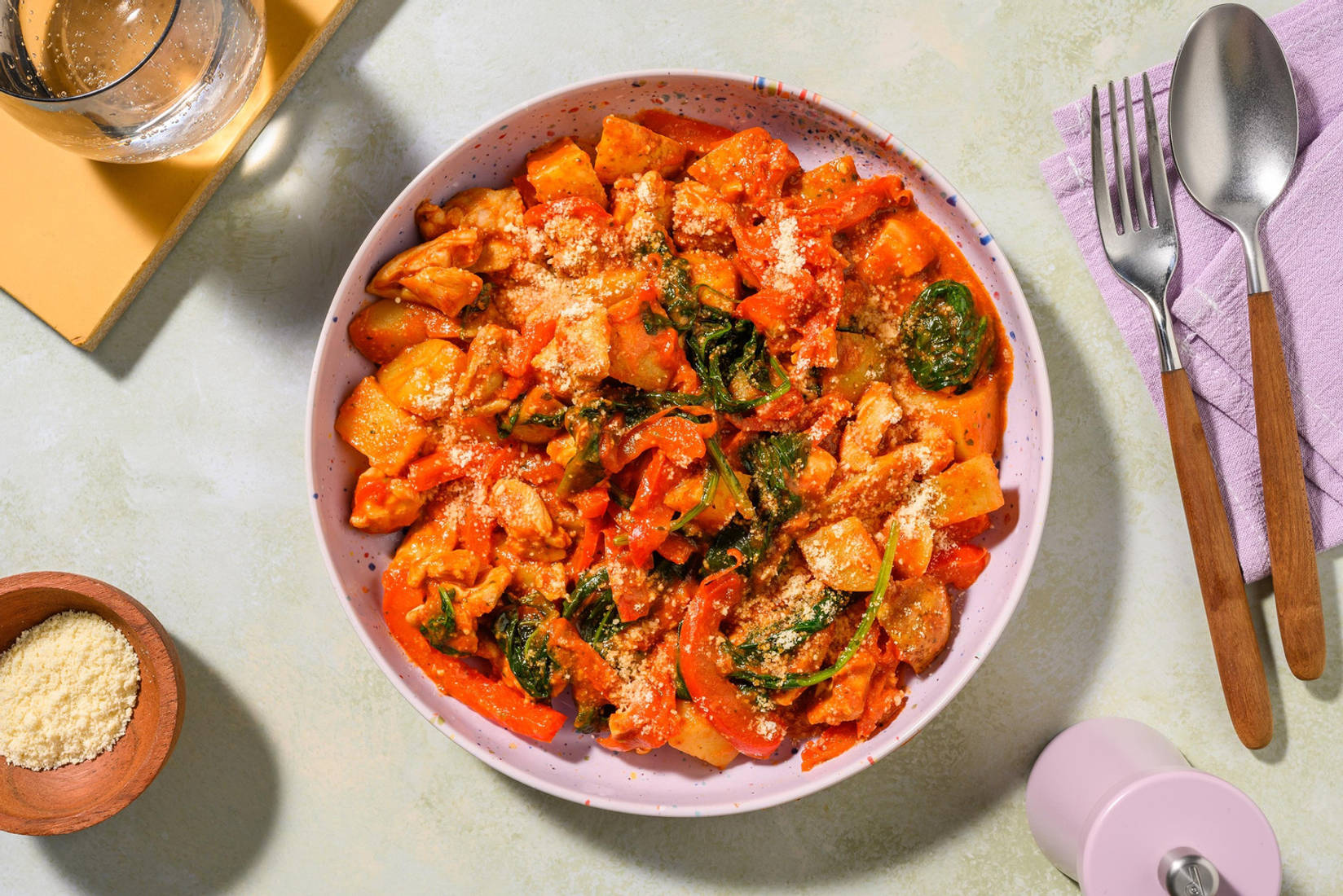 Speedy Italian Style Pesto Double Chicken