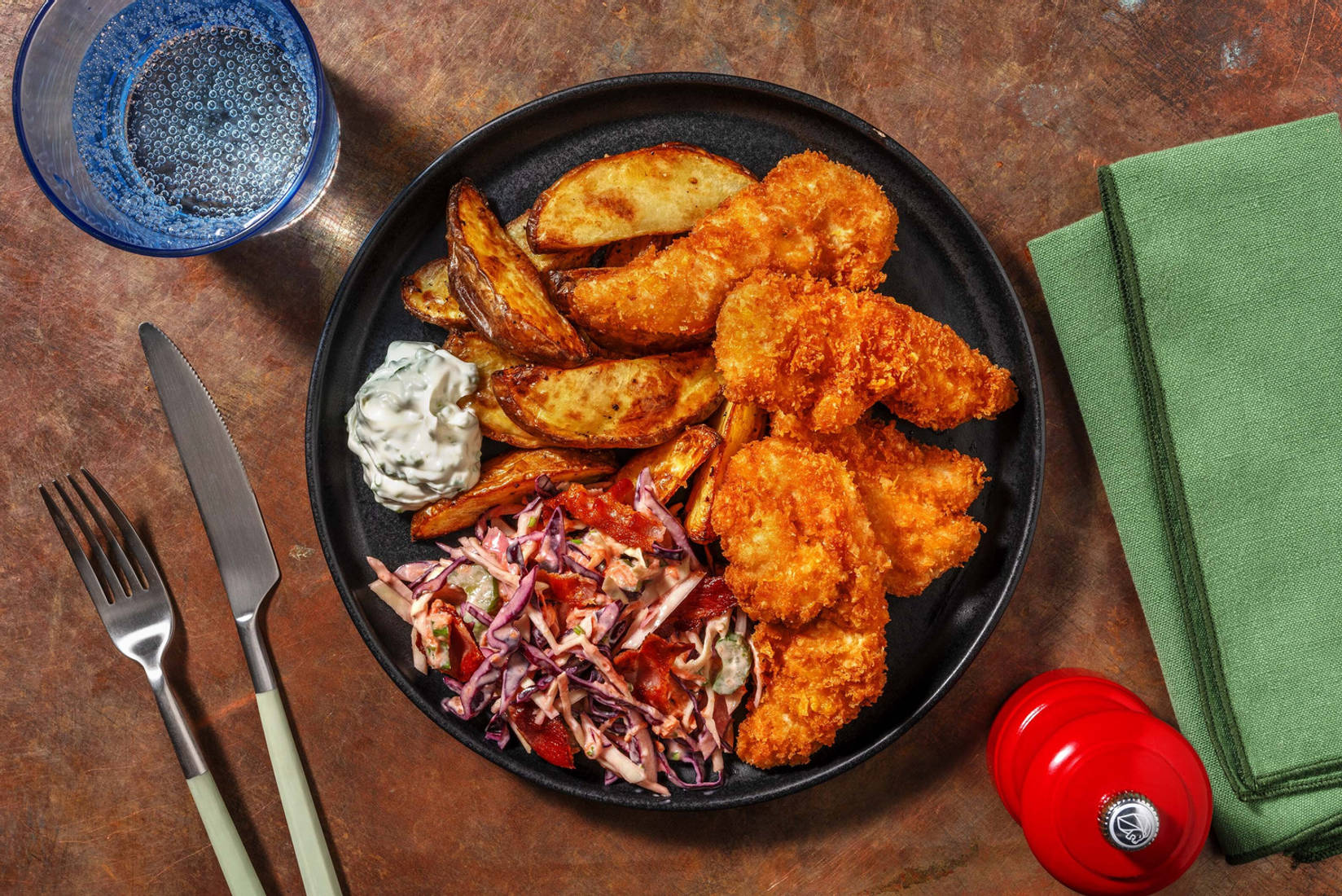 Lanières de poulet bio croustillantes pour les jours de match