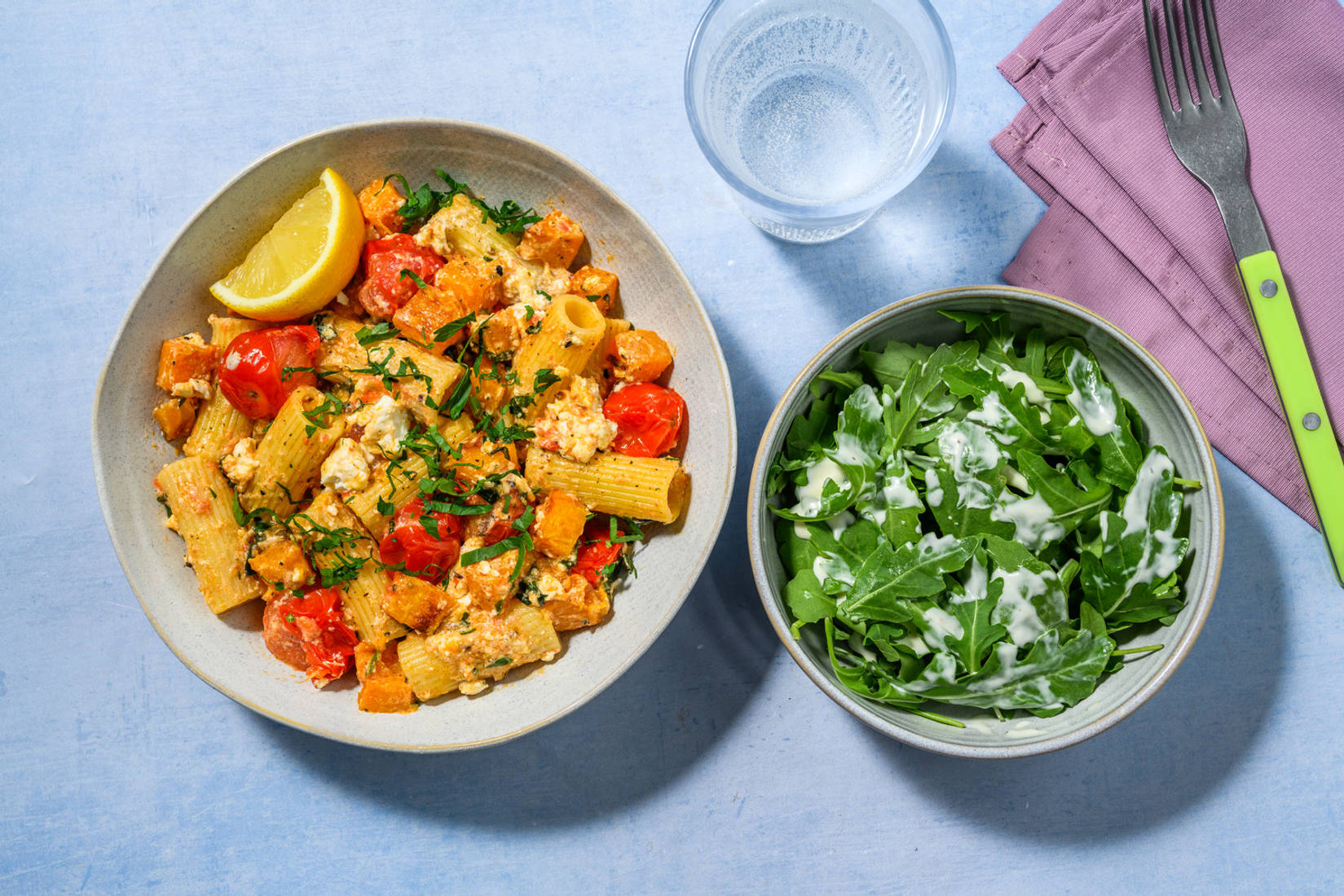 Creamy Baked Cheese Pasta