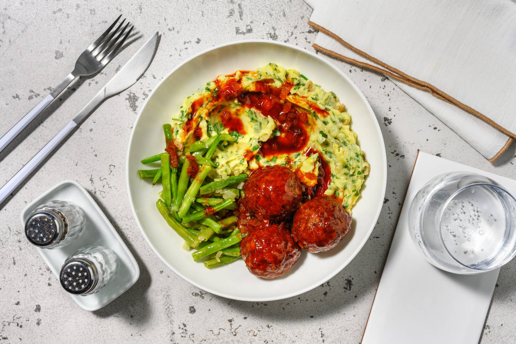 Boulettes de bœuf laquées