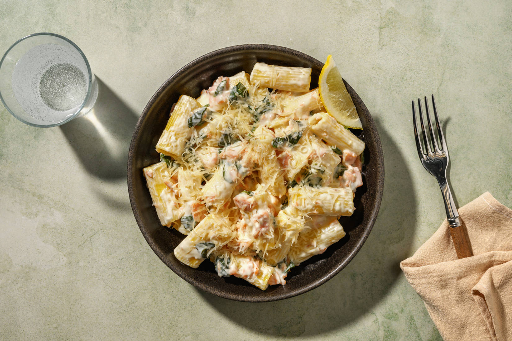 Double Smoked Salmon Rigatoni