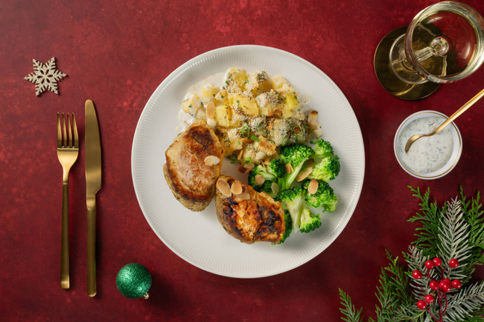 Bio-Schweinefilet mit Senf-Marinade 