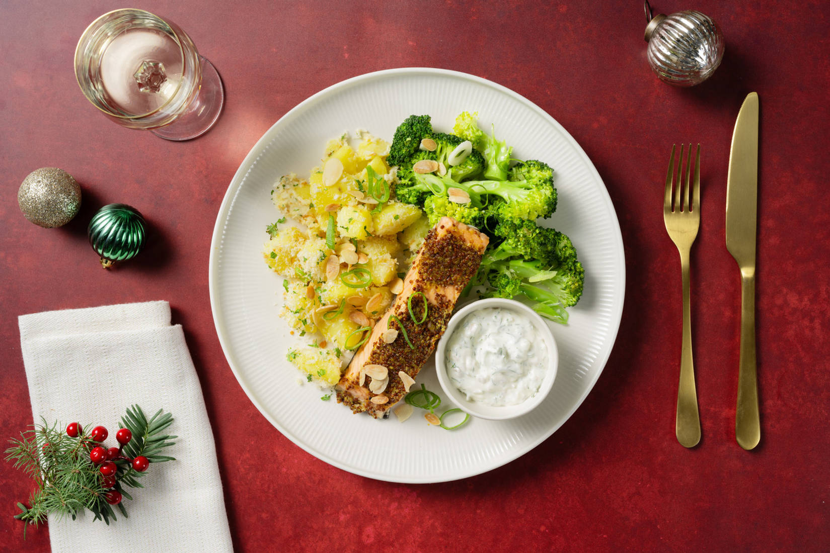 Zartes Honig-Senf-Lachsfilet aus dem Ofen