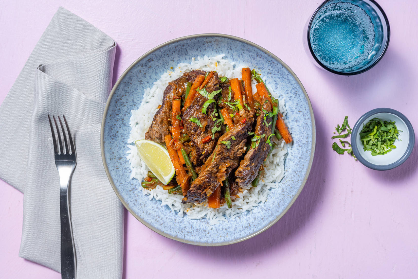 Thai Beef Strip Stir-fry