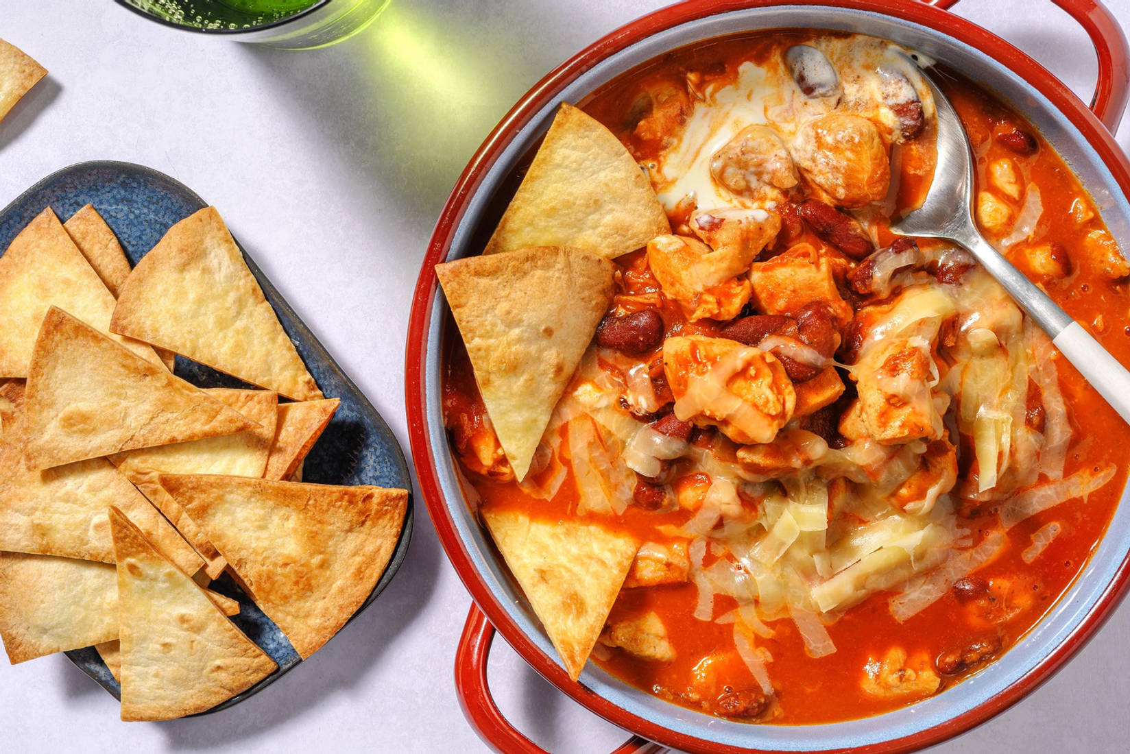 Quick Chipotle Chicken Soup