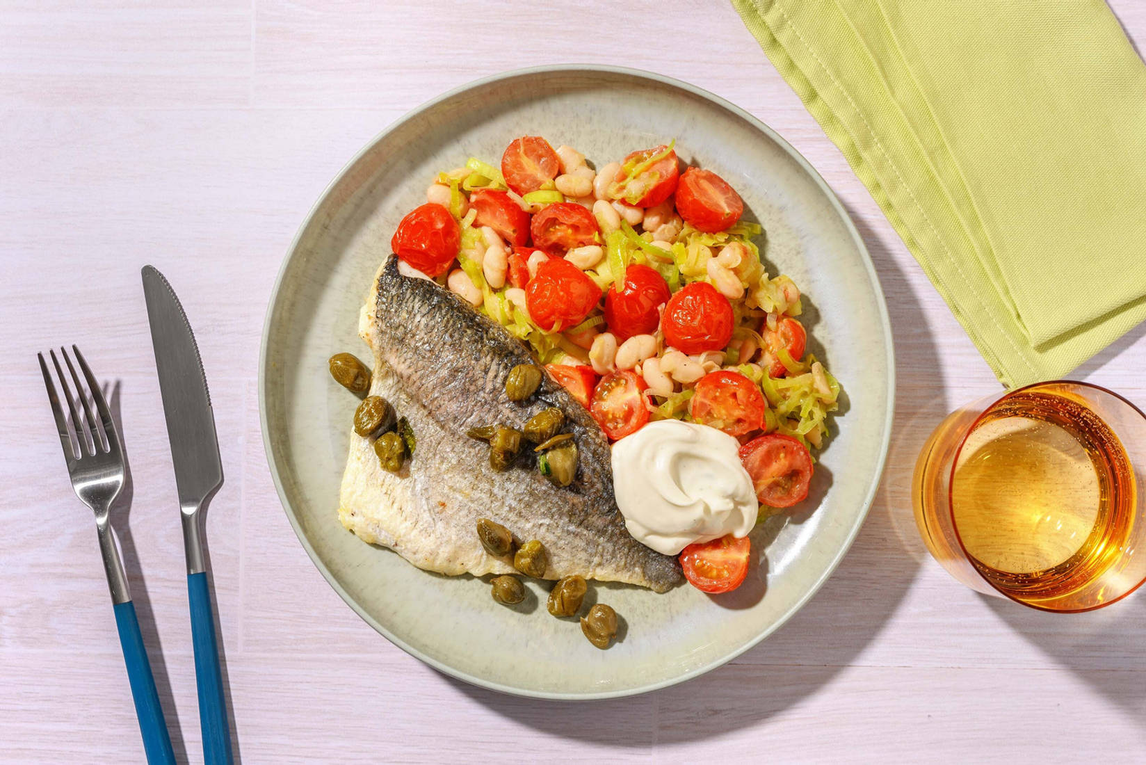 Orata al profumo di limone e maggiorana