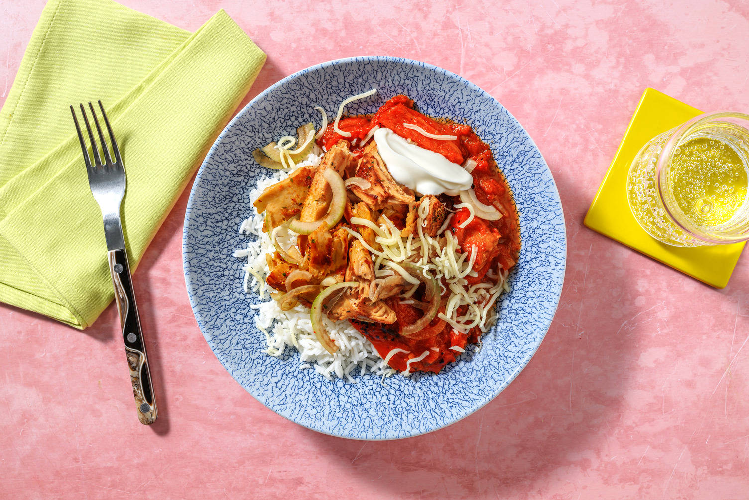 Burrito bowl aux émincés végétariens