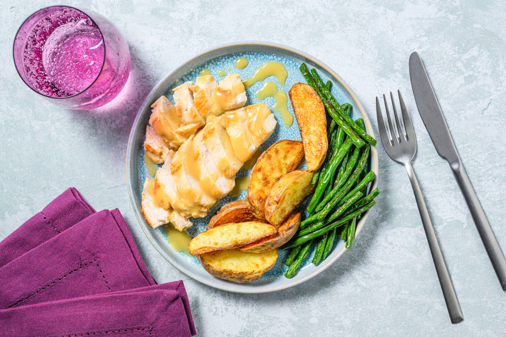 Honey Mustard Double Chicken