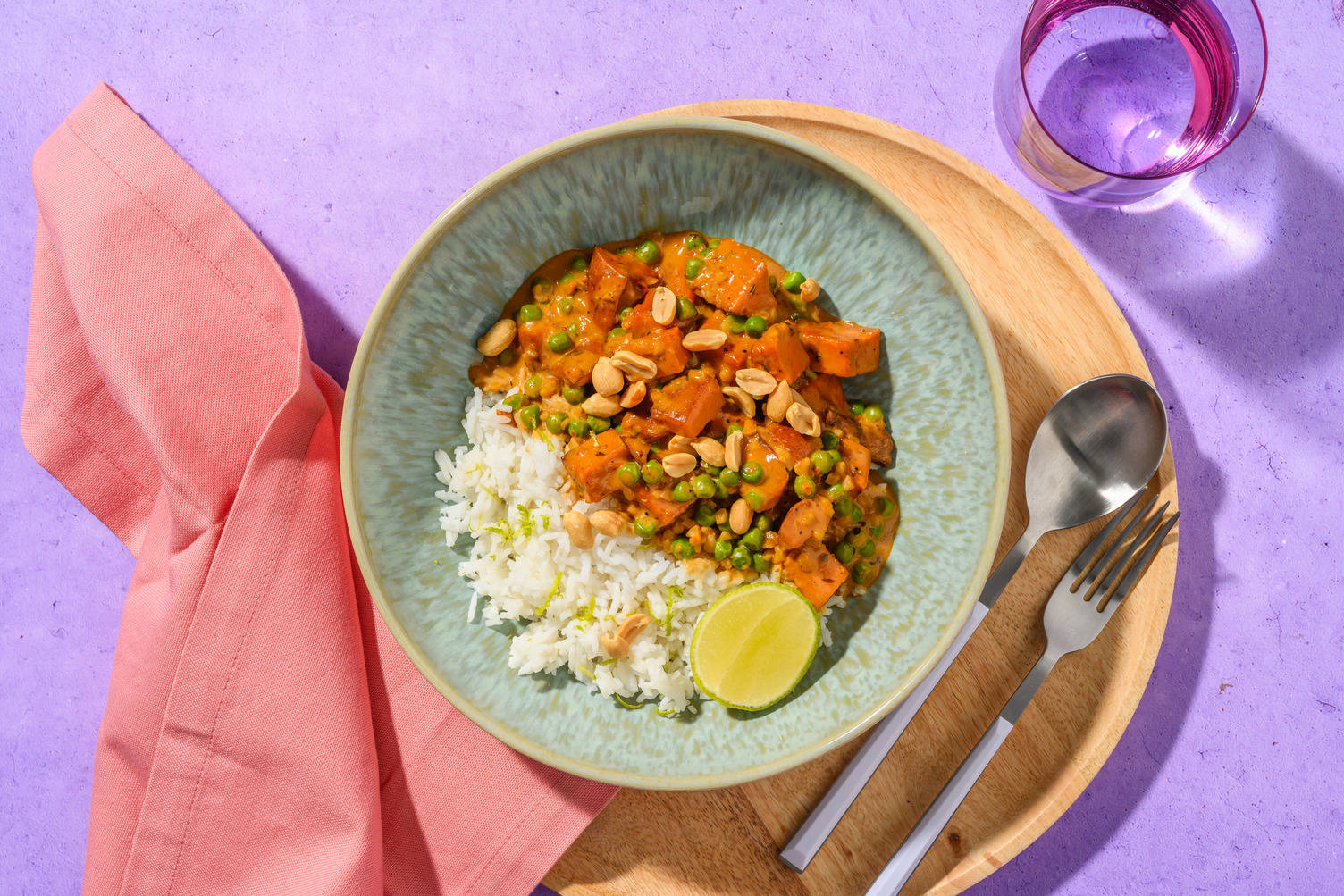 Sweet Potato and Sambal Satay Curry