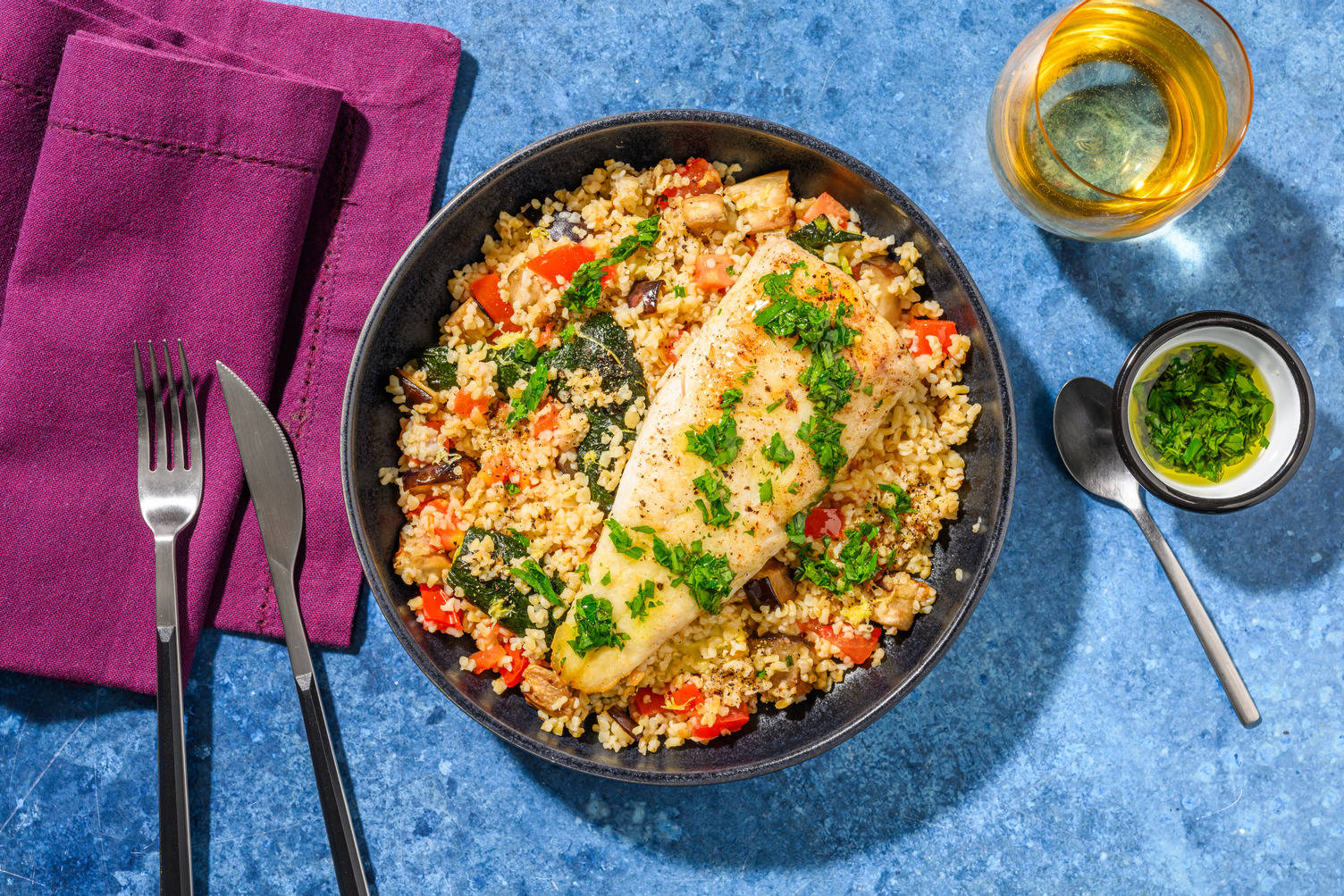 Lemon and Parsley Double Basa