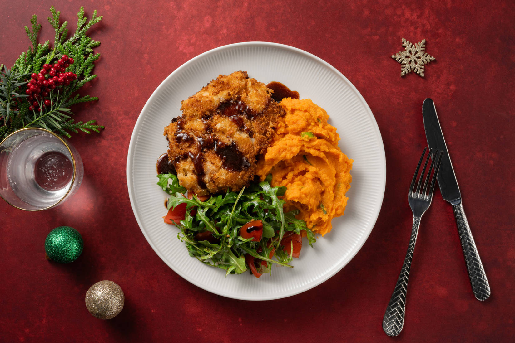 Panko Crusted Chicken Breast with Irish Bacon