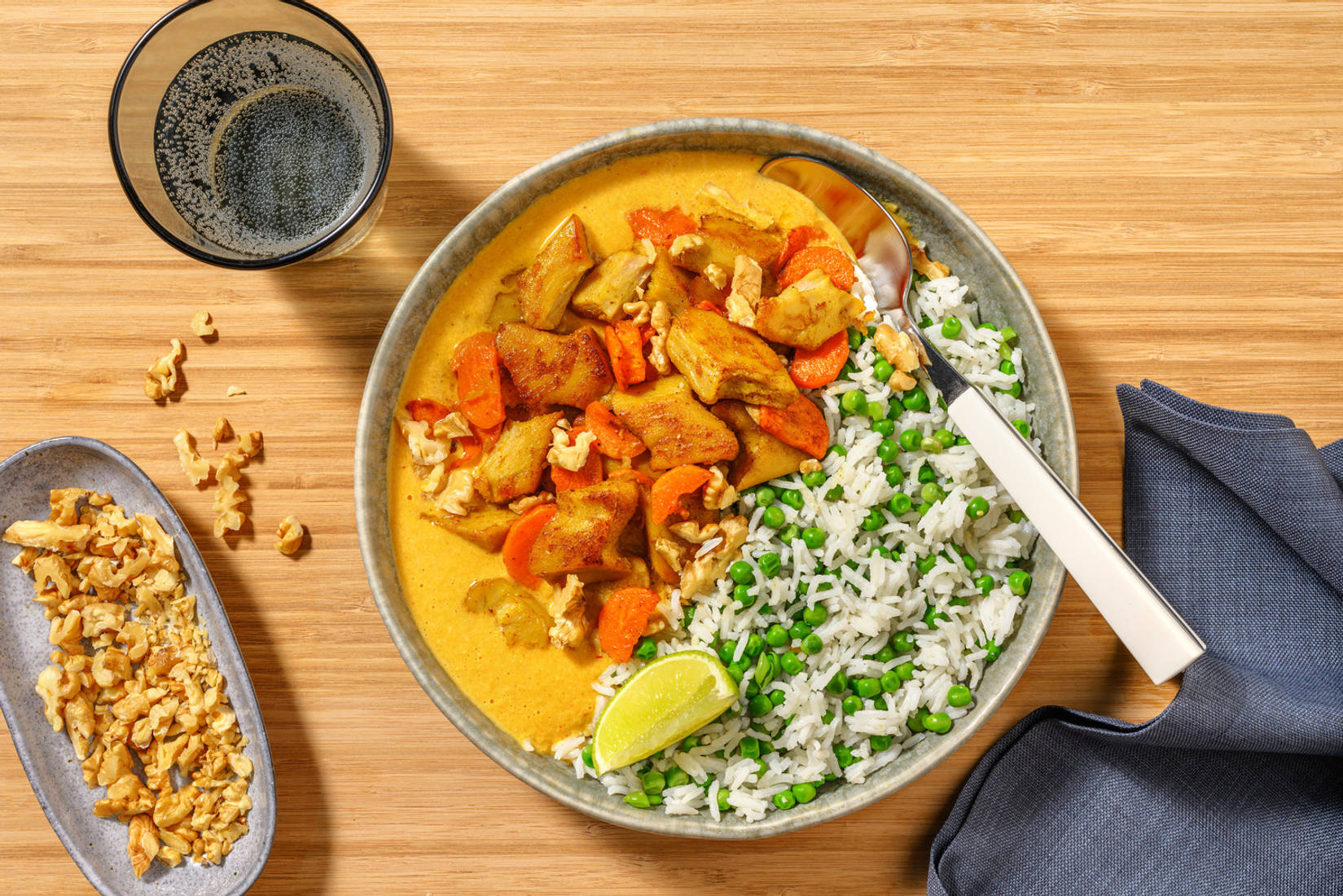 Émincés veggie façon makhani indien