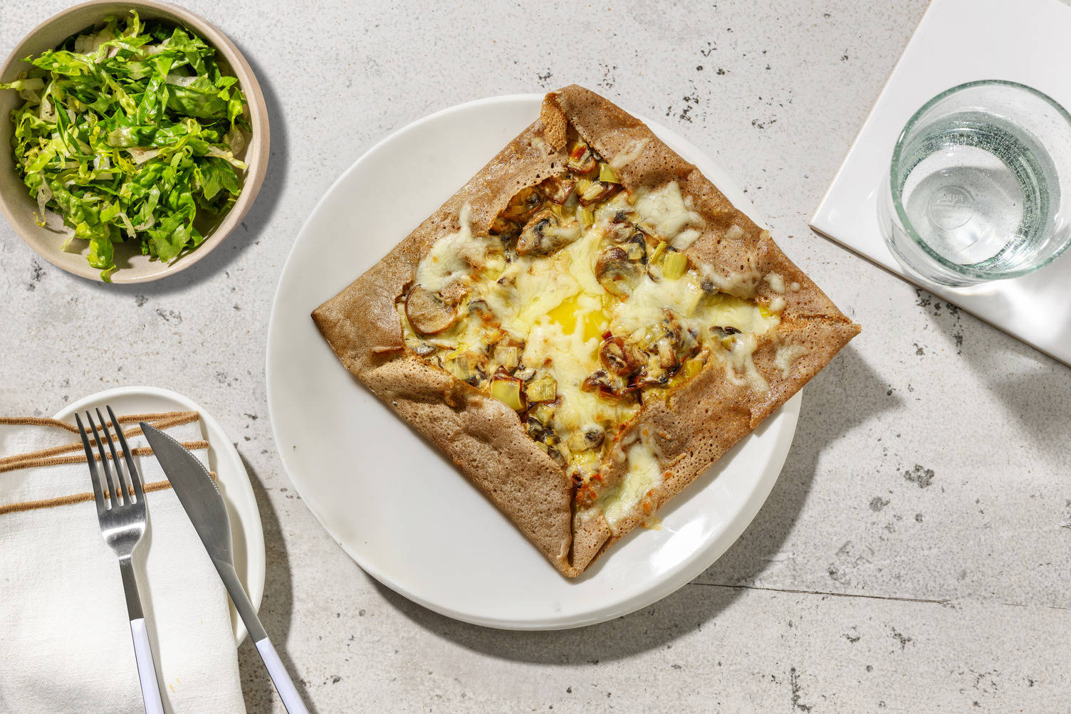 La Brocéliande : champis & poireaux