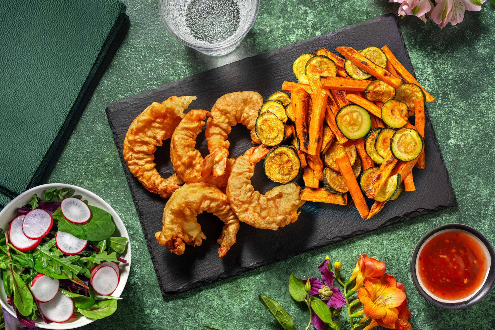 Sol Levante - tempura di gamberi e verdure