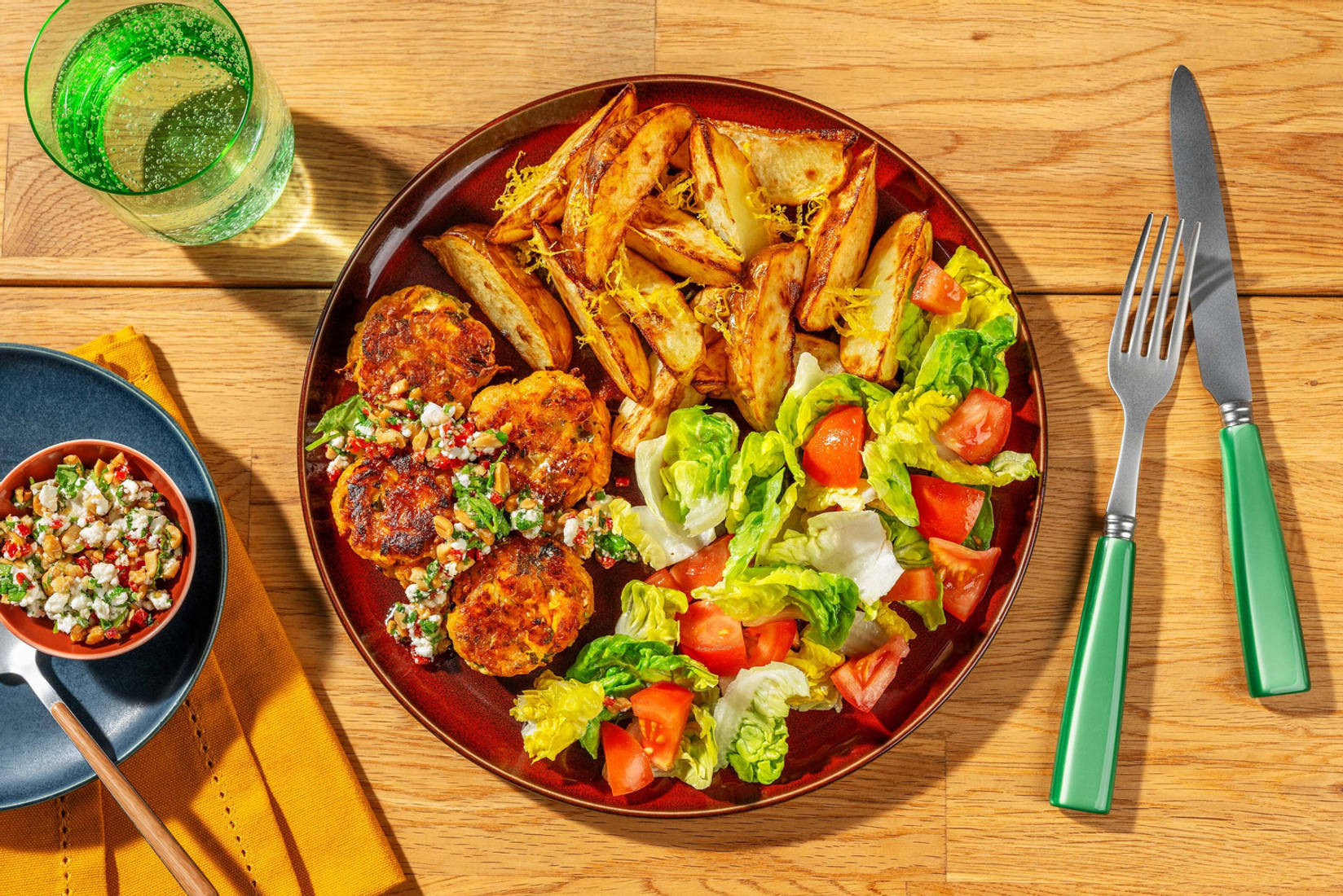 Paw-some Peruvian Style Cheesy Sweetcorn Fritters