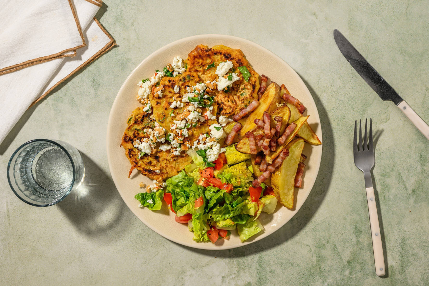 Peruvian Style Cheesy Sweetcorn Fritters