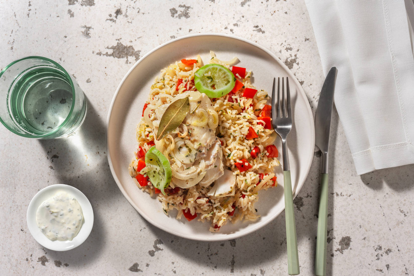 Cabillaud en papillote à la provençale