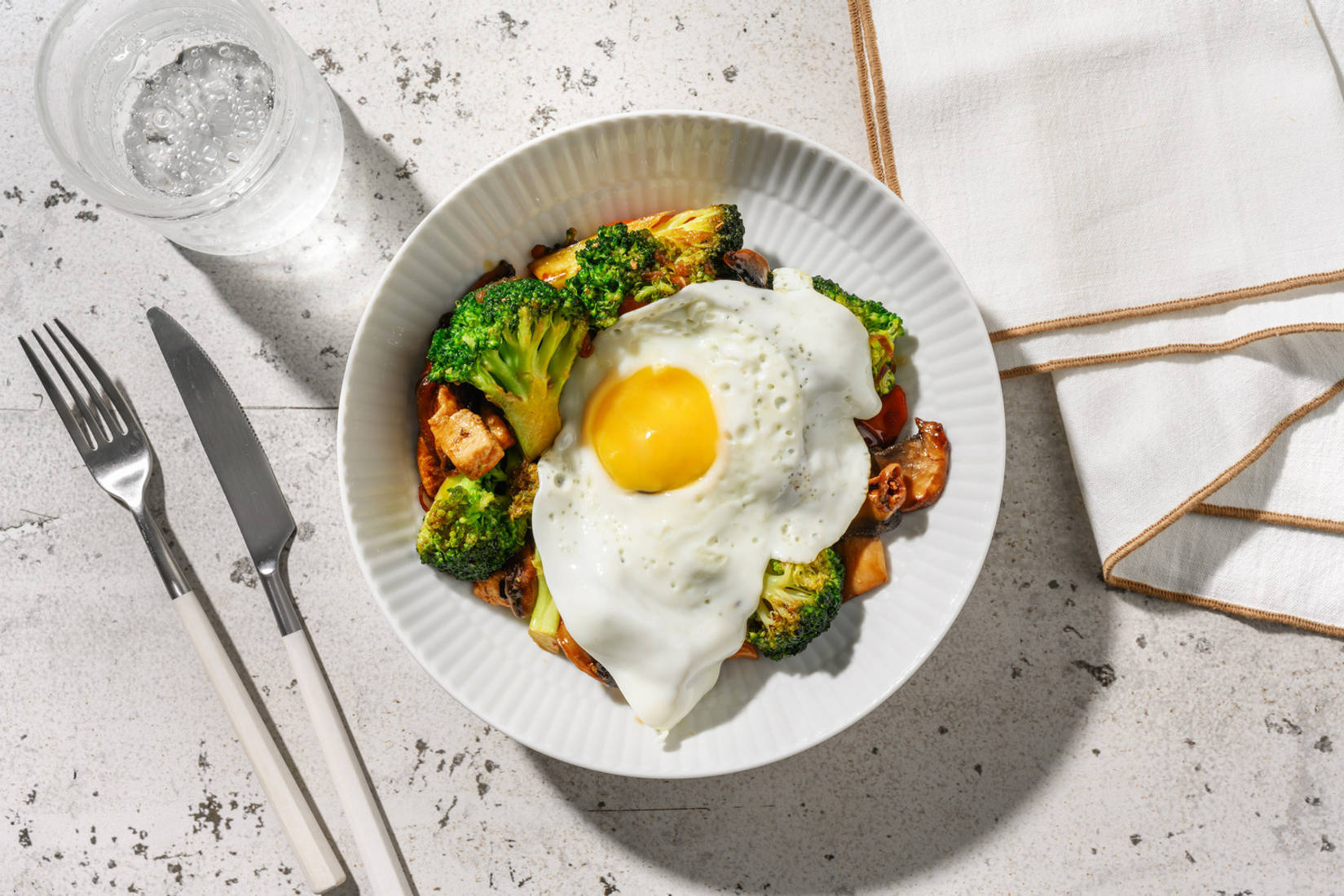 Wok léger de dinde & légumes sautés