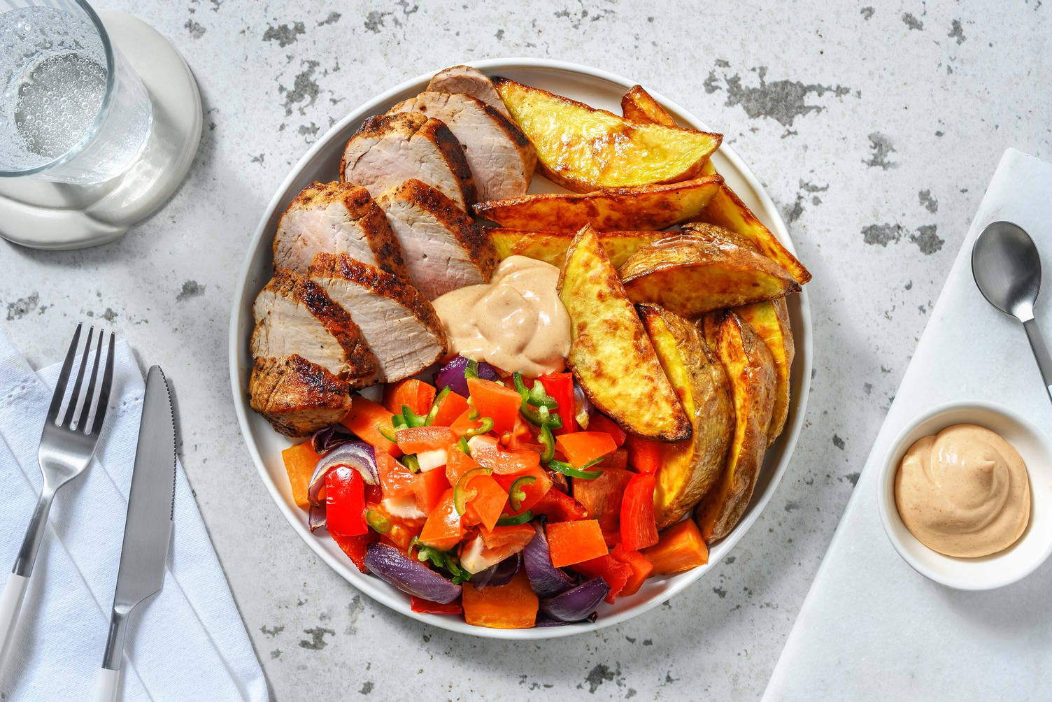 Cajunkrydret svinemørbrad