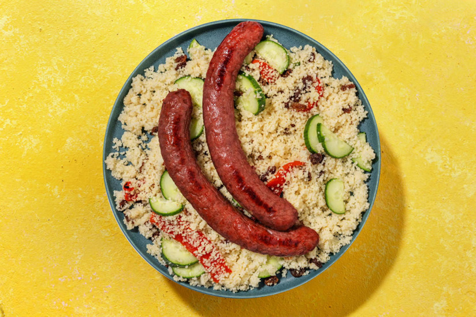 Merguez grillées & taboulé oriental express