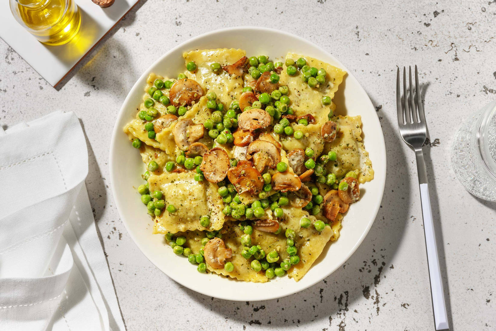 Easy Peasy Spinach and Ricotta Ravioli