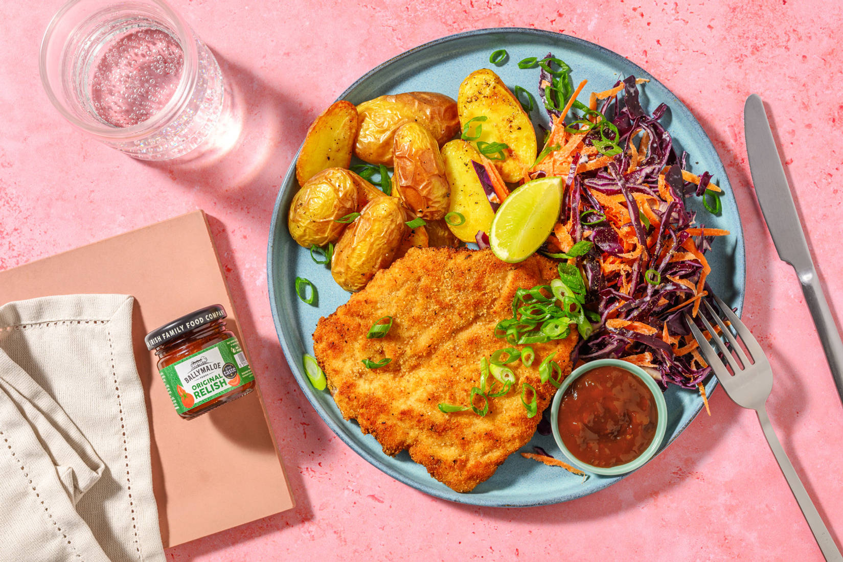 Classic Crumbed Chicken and Ballymaloe Relish
