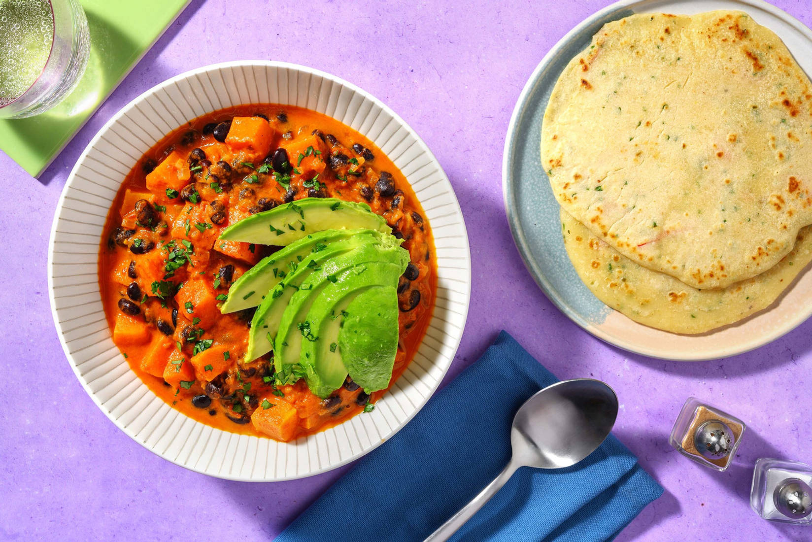 Karibischer Süßkartoffel-Kokos-Eintopf 