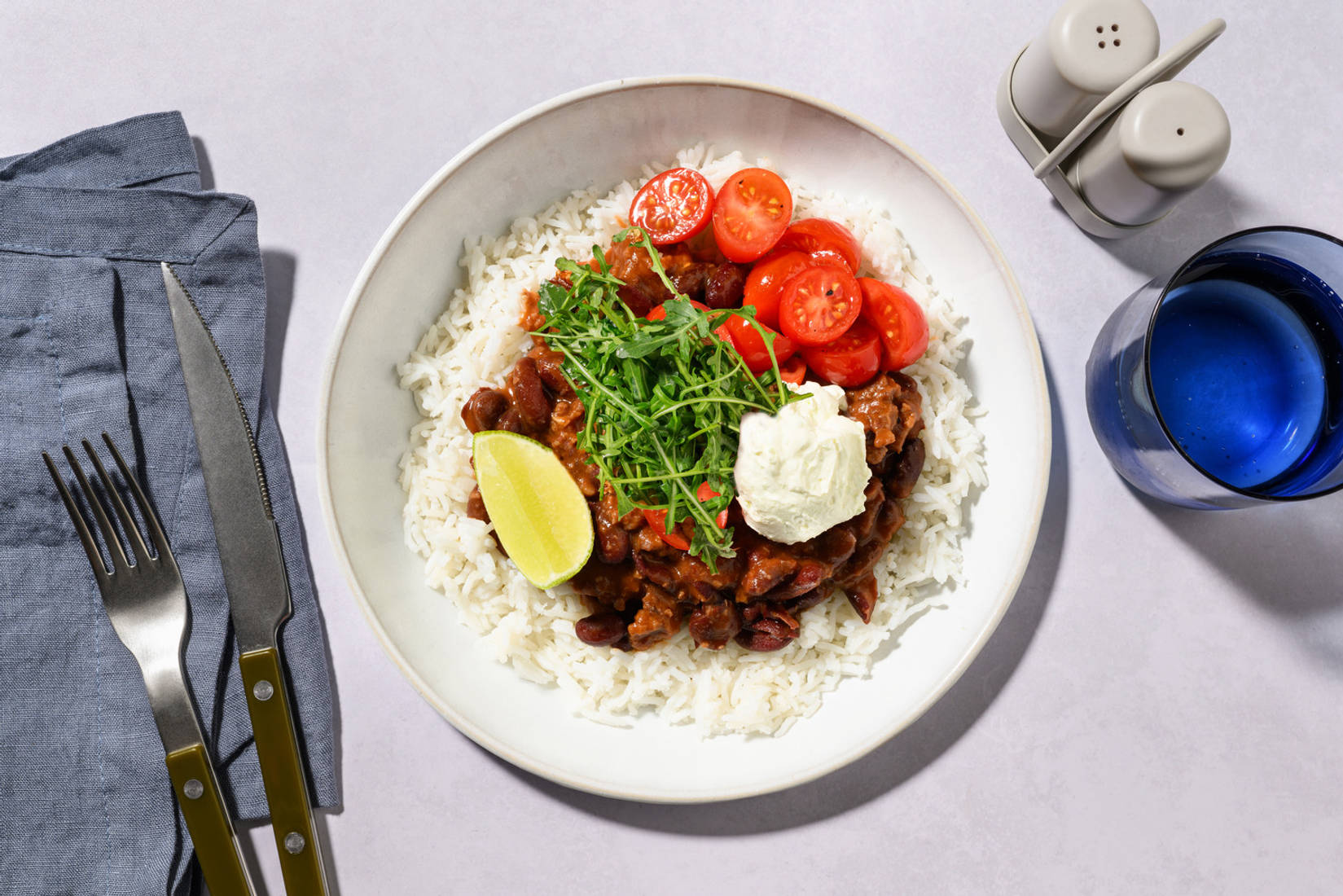 Chilli Beef Burrito Bowl