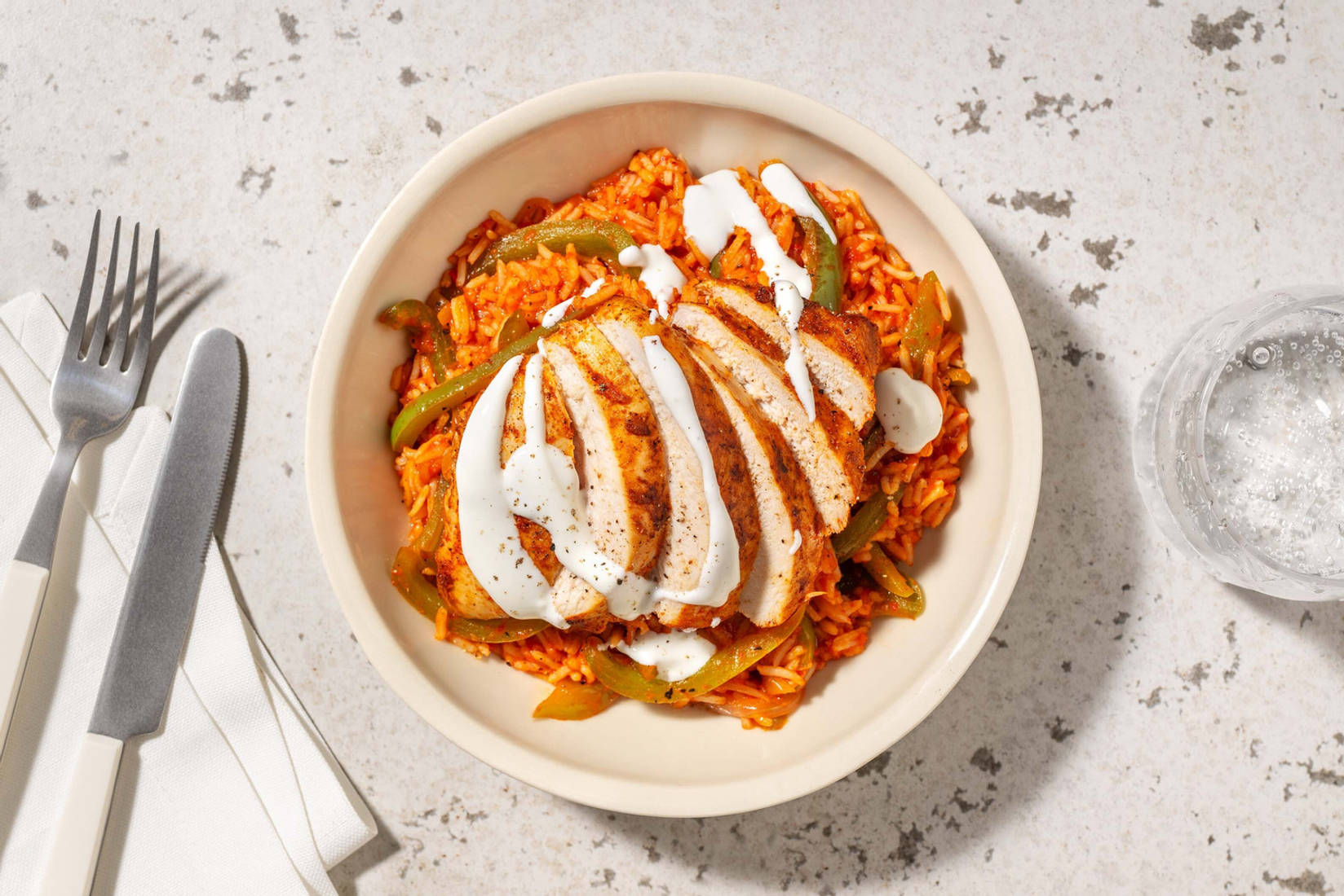 One-Pan: Jambalaya Hähnchenbrustfilet