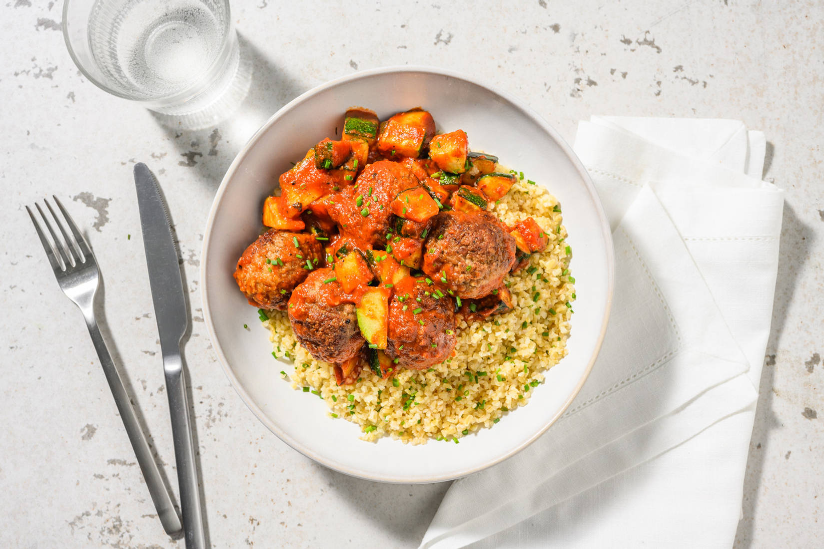 Chermoula Spiced Pork Meatballs 