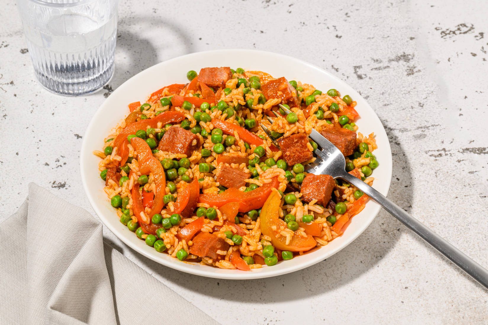 Louisiana Style Chorizo Rice