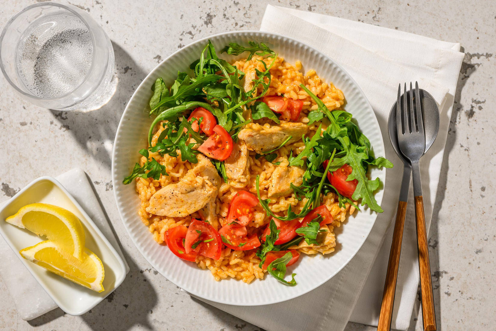 One-Pot: Zitronen-Hähnchen-Risotto