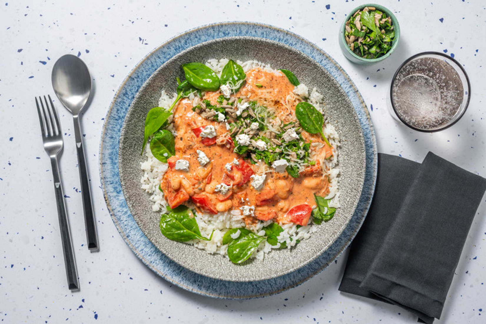 Mild bön- och paprikagryta