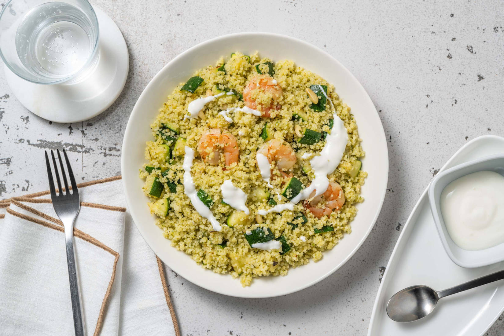 Quick Chermoula Prawns