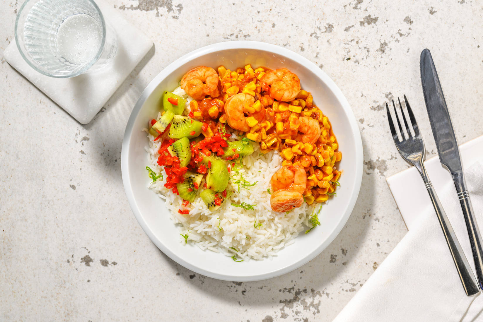 Caribbean Style Spiced Prawns