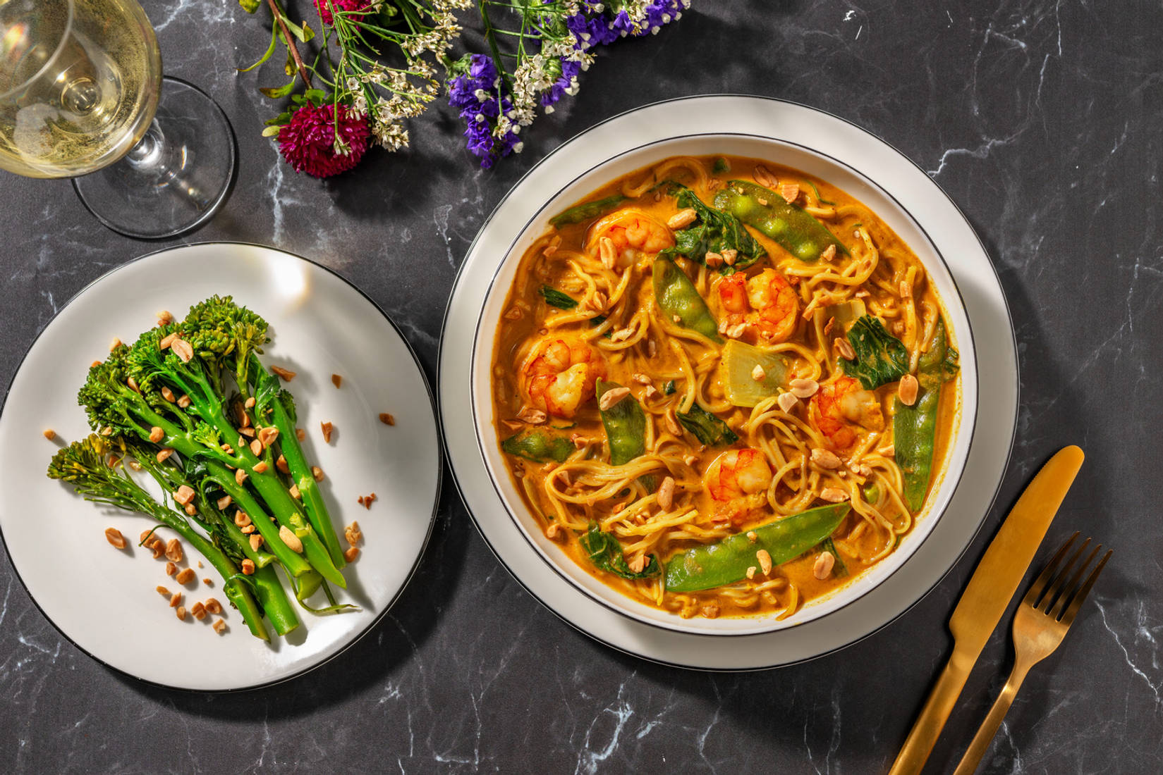 Coconut King Prawn Laksa