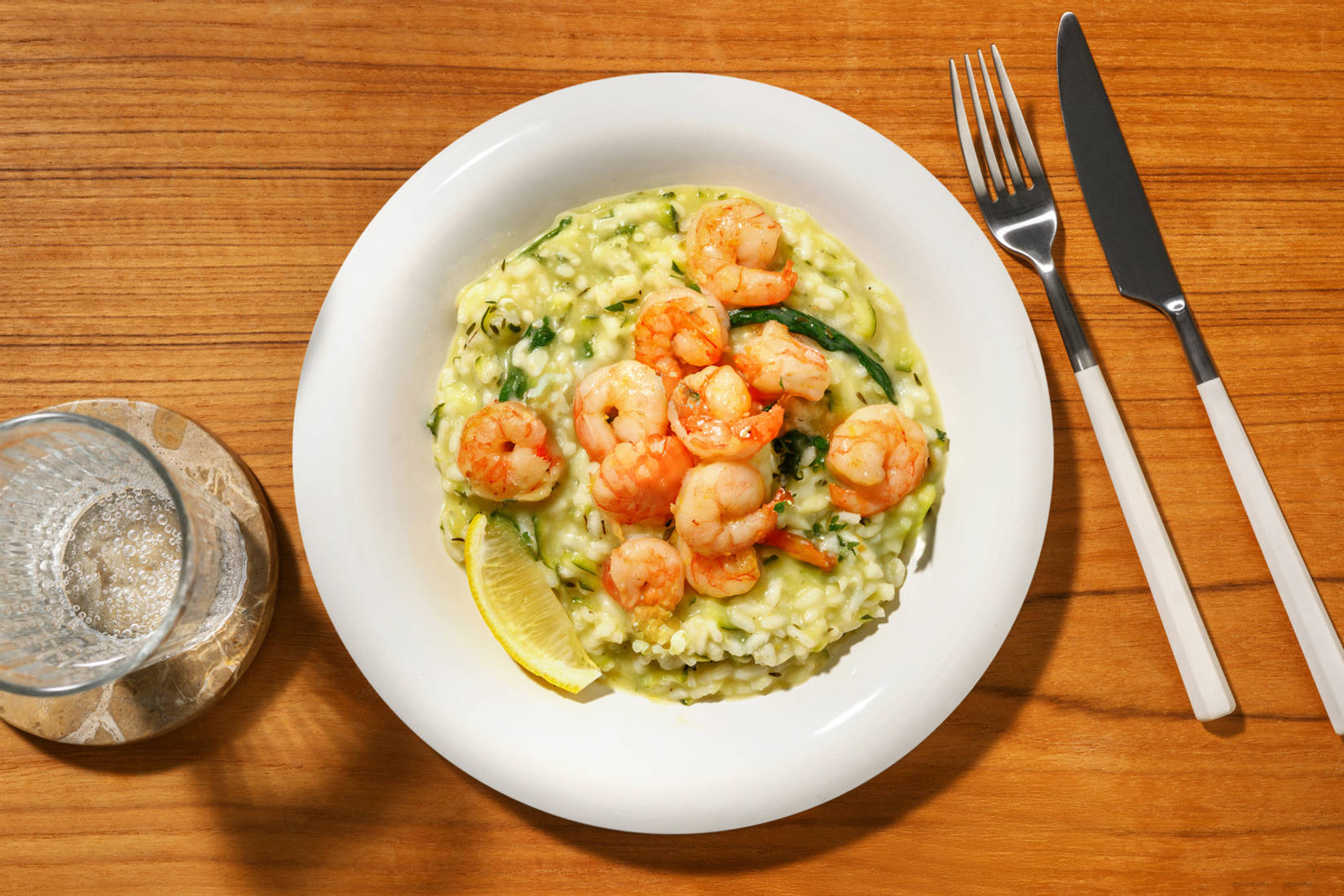 Lemon & Thyme Prawn Risotto